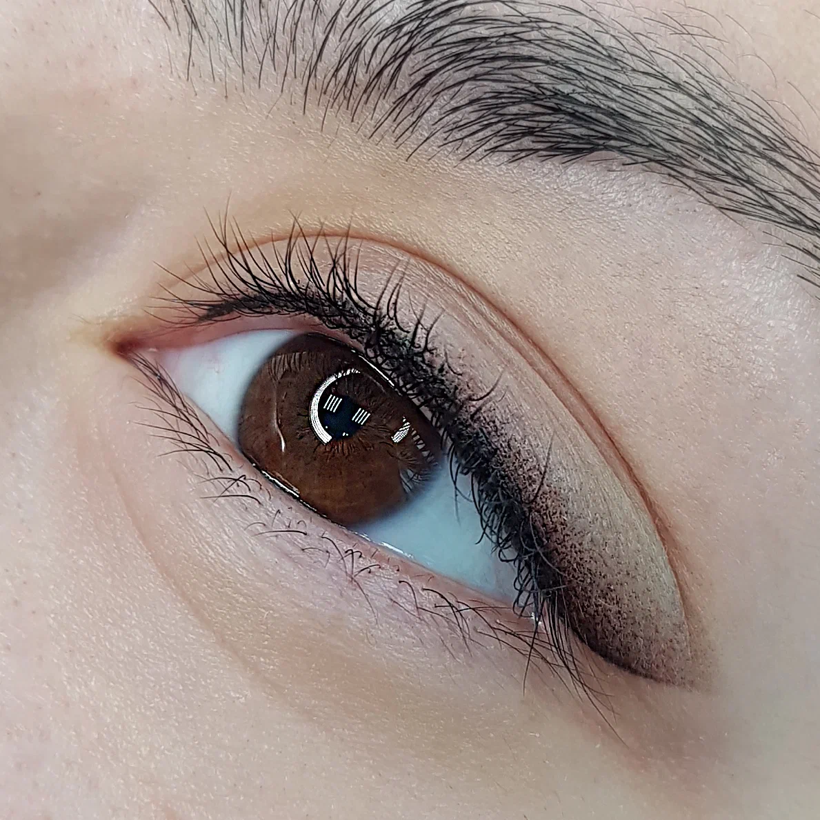 Ресницы после процедуры