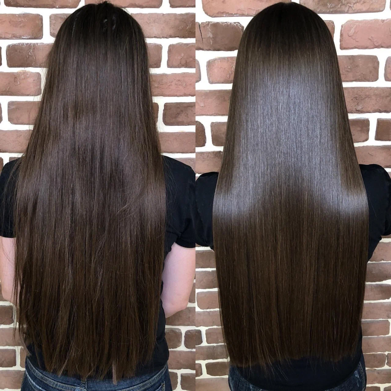 Результат процедуры кератина для волос